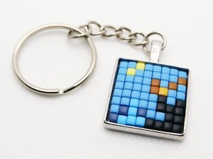 Construction Time Again Keyring