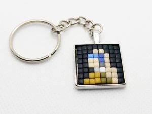 The Girl with a Pearl Earring Keyring
