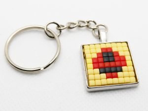 Blue Lines Keyring