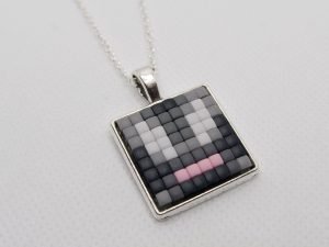 Felt Mountain Necklace