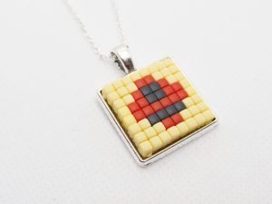 Blue Lines Massive Attack Necklace